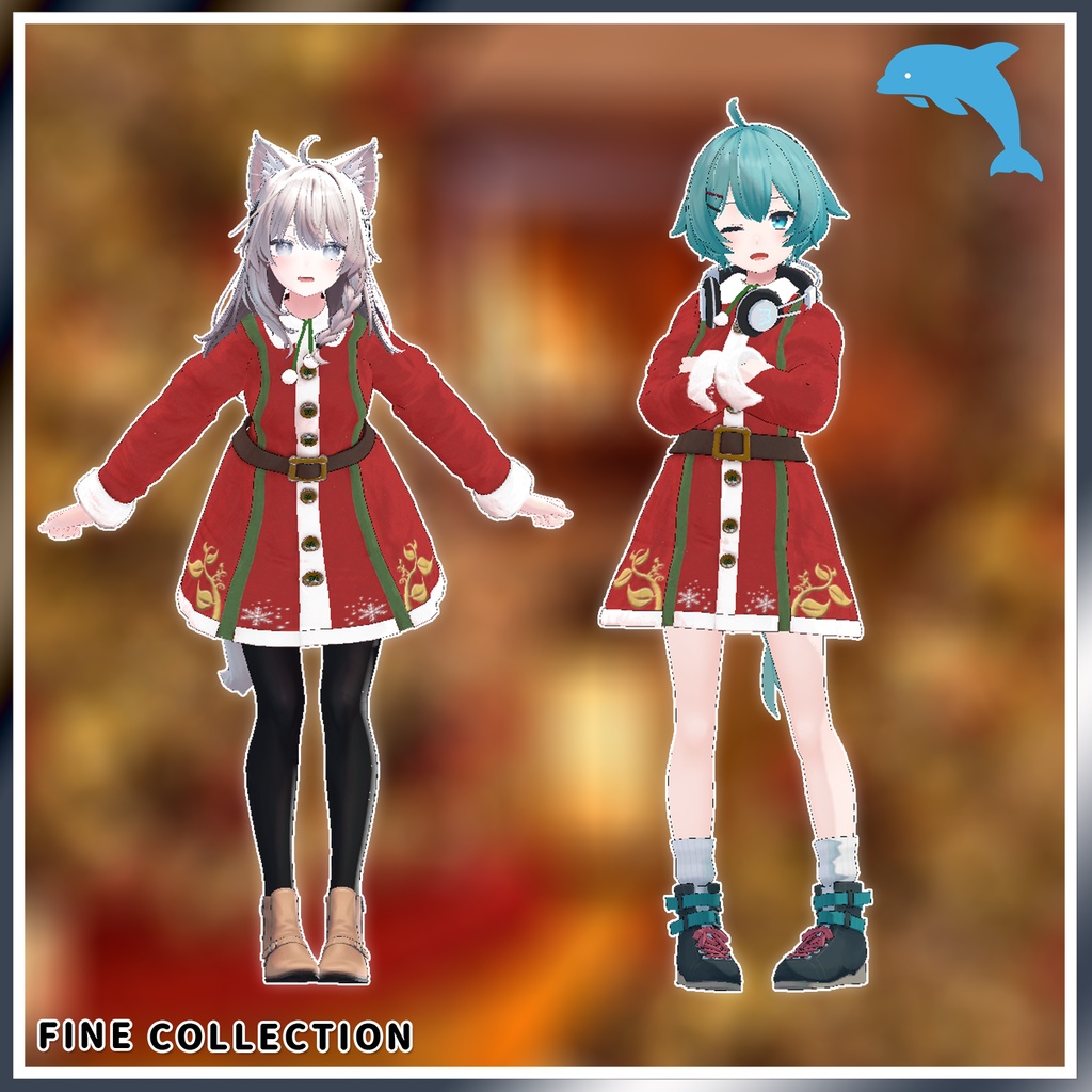 【複数アバター対応】雪花りめいく!