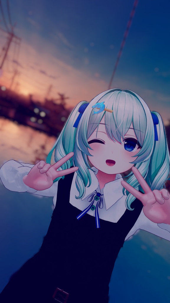 【複数アバター対応】花の便り