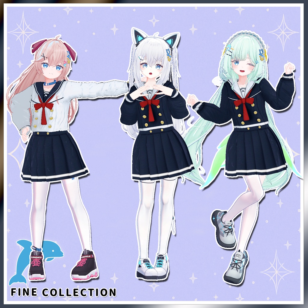 【複数アバター対応】いるかしーずん3!