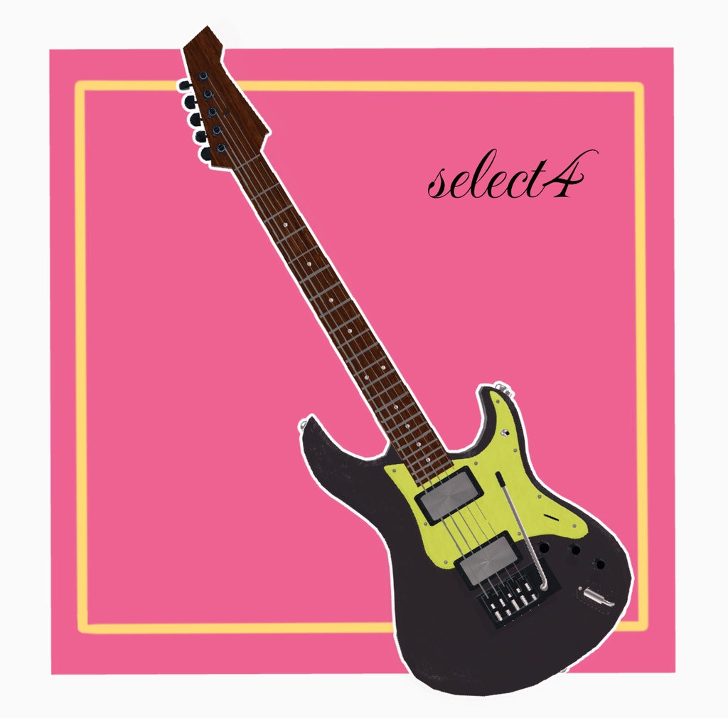 【VRChat想定】五弦 エレキギター&アンプ+α