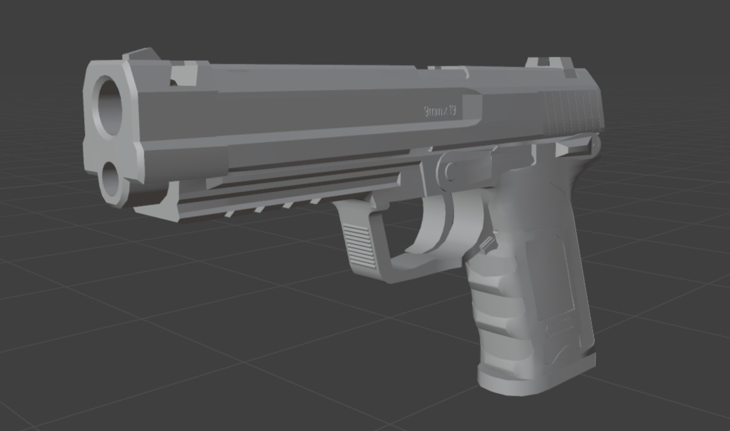 【無料】ハンドガン (ギミック入りは有料)【MA対応】