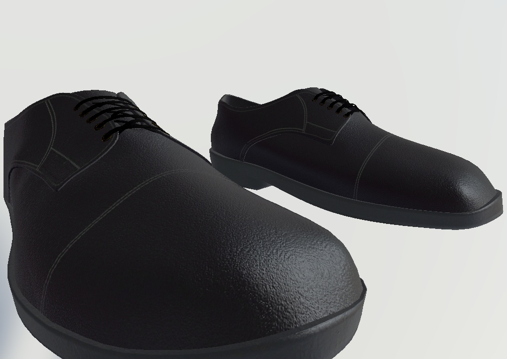 【6アバター対応】leather shoes