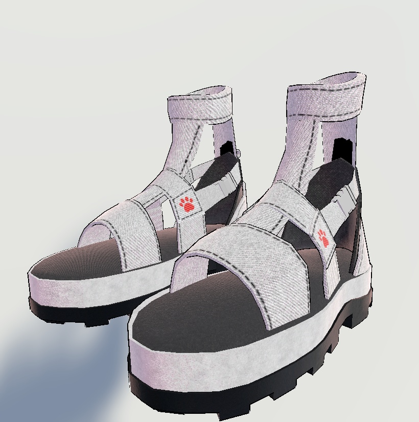 【15アバター対応】Paw pad sandals