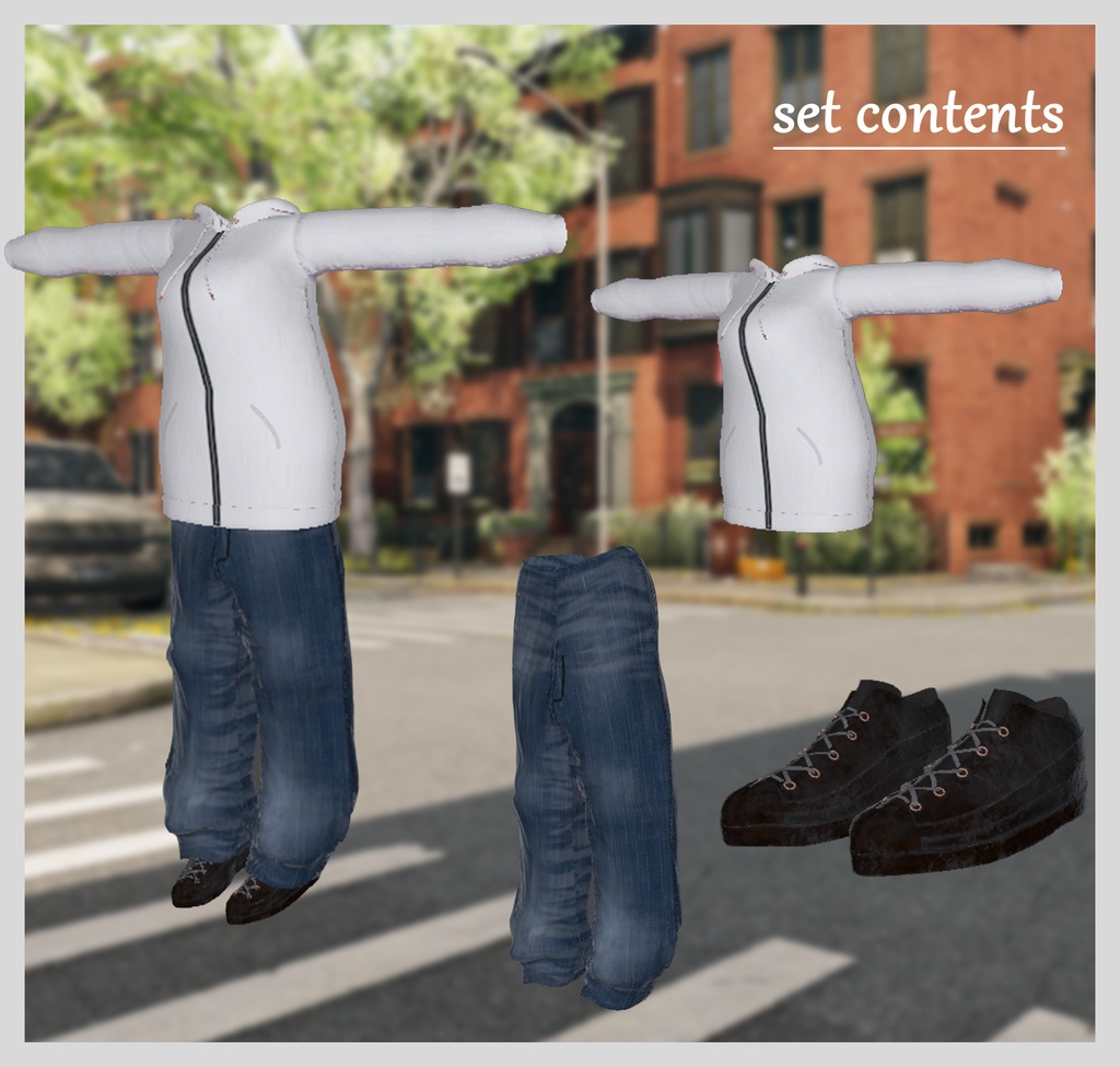 【複数アバター対応】illustration hoodie セール中!!