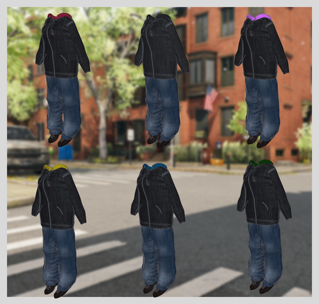 【複数アバター対応】illustration hoodie セール中!!