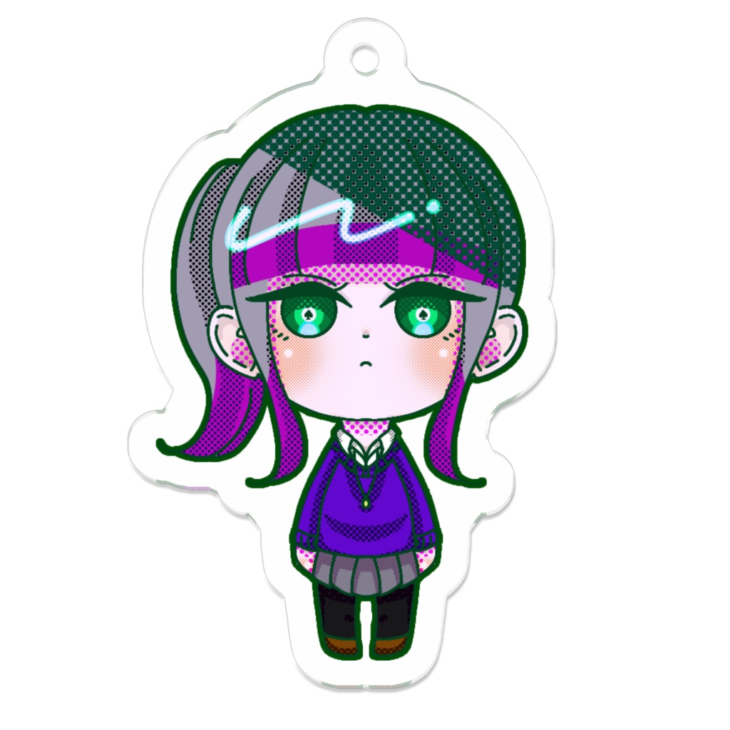 デフォルメアクリルキーホルダー