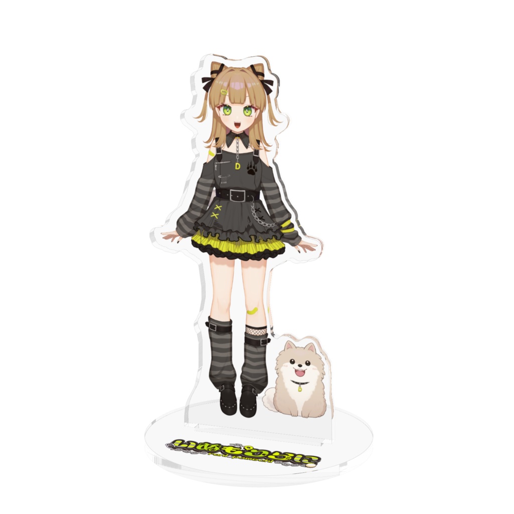 【デビュー記念!】らに&ぽめちアクリルフィギュア