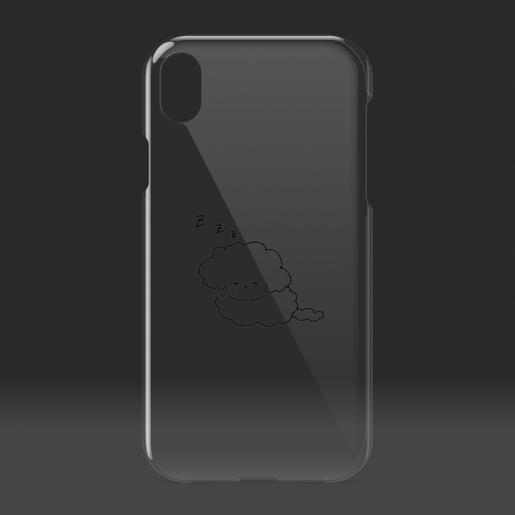 居眠りよーちゃん iPhoneケース