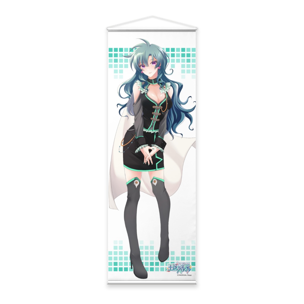 ほぼ等身大!1周年記念BIGタペストリー