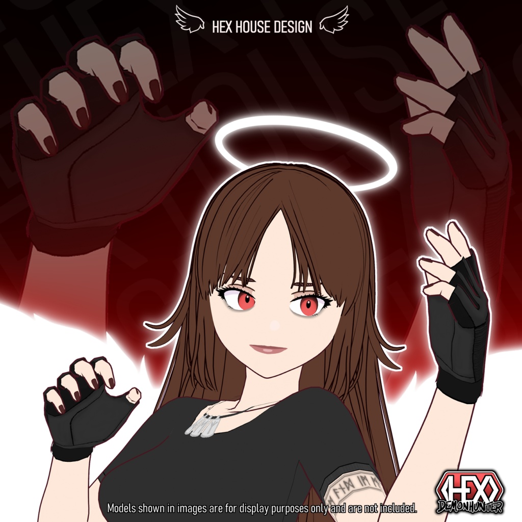 'RESOLVE' Fingerless Gloves || 【決意】指なし手袋