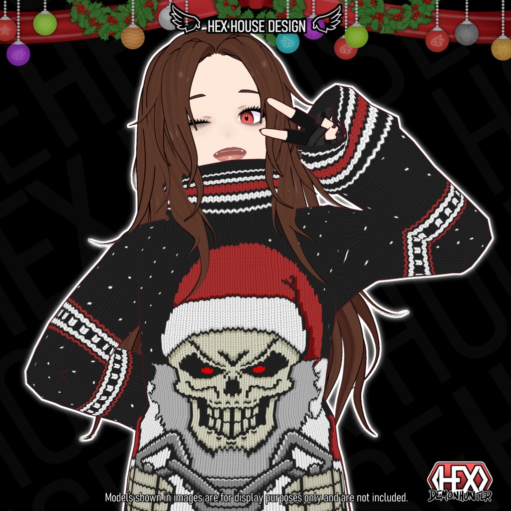 'BAD SANTA' Christmas Jumper || 【悪いサンタ】クリスマスセーター