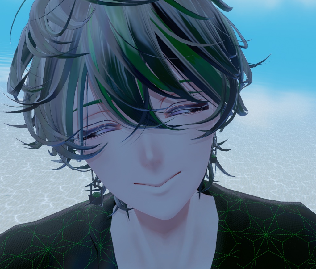 【斑霞対応】オブツーサのピアス