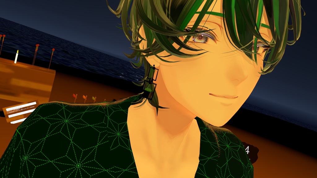 【斑霞対応】オブツーサのピアス