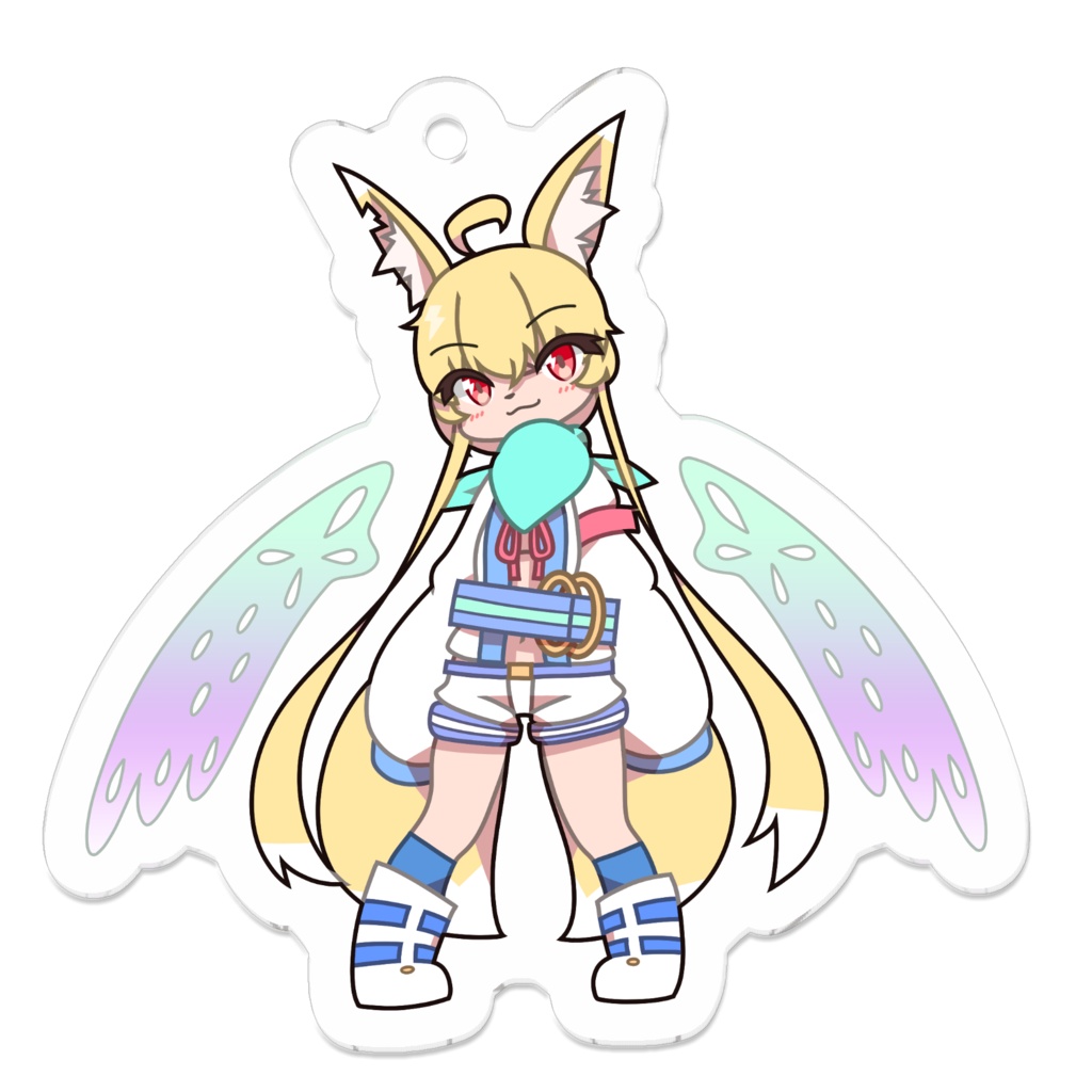 稲枝ひかり どうがのたちえのアクキー