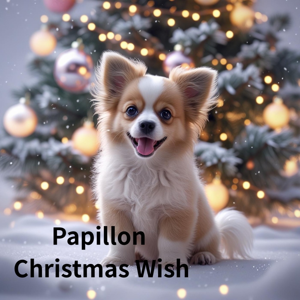 Papillon Christmas Wish – パピヨンのまちどおしいクリスマスBGM（MP3）2分55秒