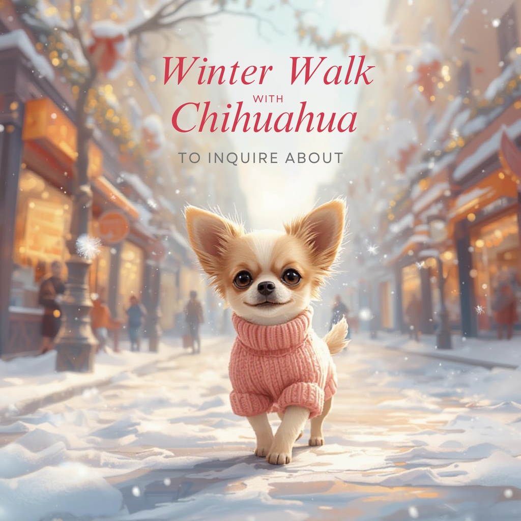 Winter Walk with Chihuahua – チワワちゃんのちいさな冬散歩オーケストラ【インスト】MP3 2分42秒