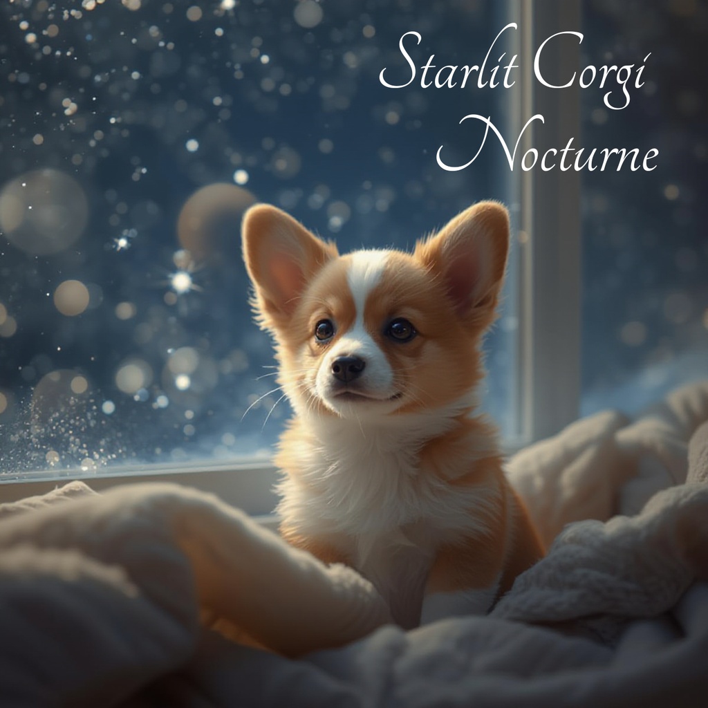 Starlit Corgi Nocturne – 冬の星に守られた夜 【インスト・BGM】MP3 2分54秒