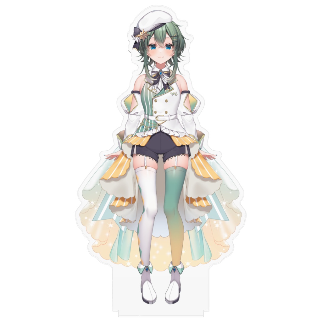 新ビジュアル青山裏葉のアクリルフィギュア