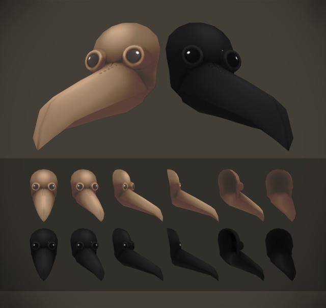 【 VRChat小道具】 疫病の医師