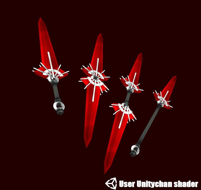 【 VRChat小道具】真っ赤な剣