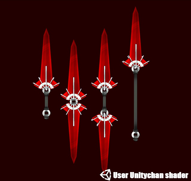 【 VRChat小道具】真っ赤な剣