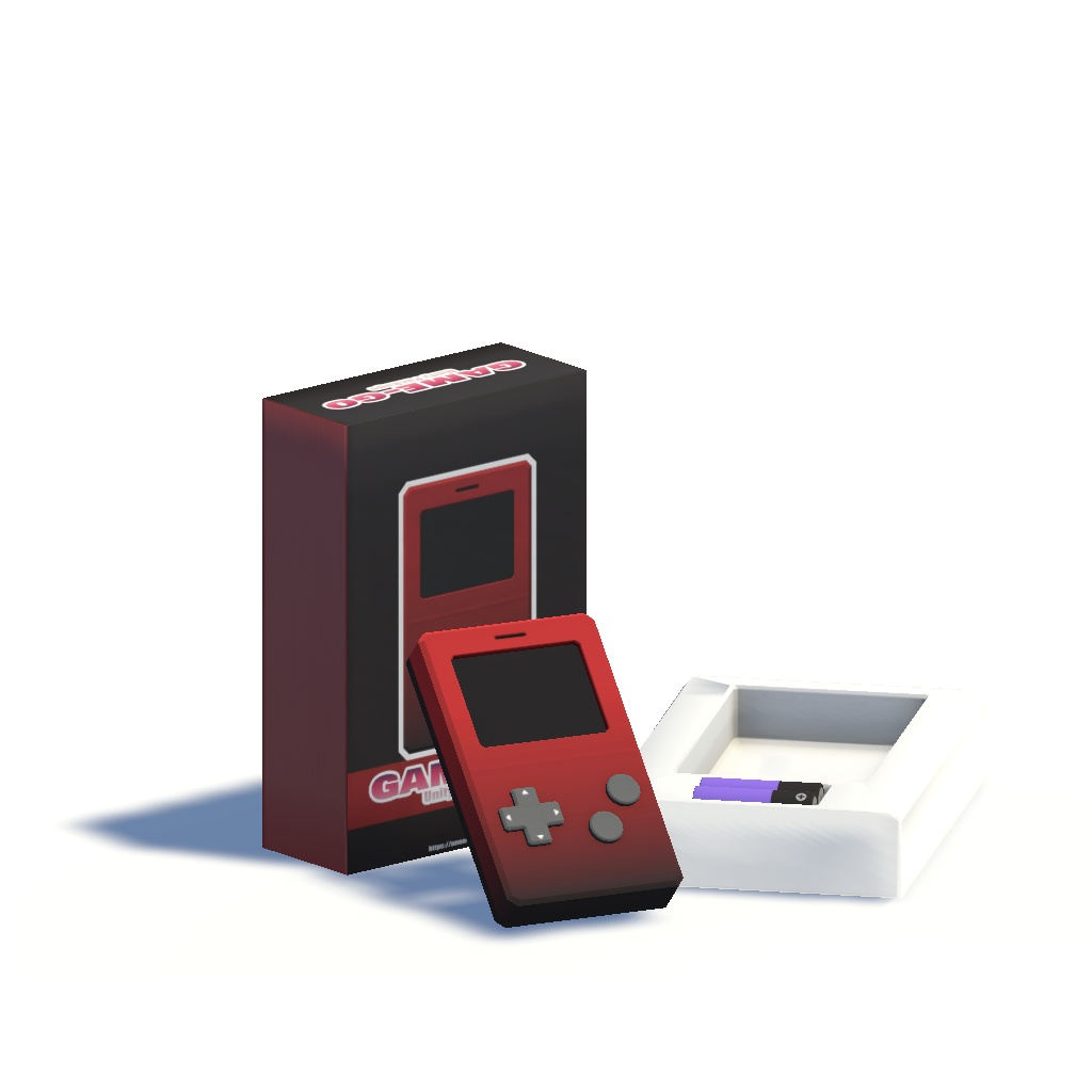 【 VRChat 3Dモデル】 ゲーム機 - Game Go