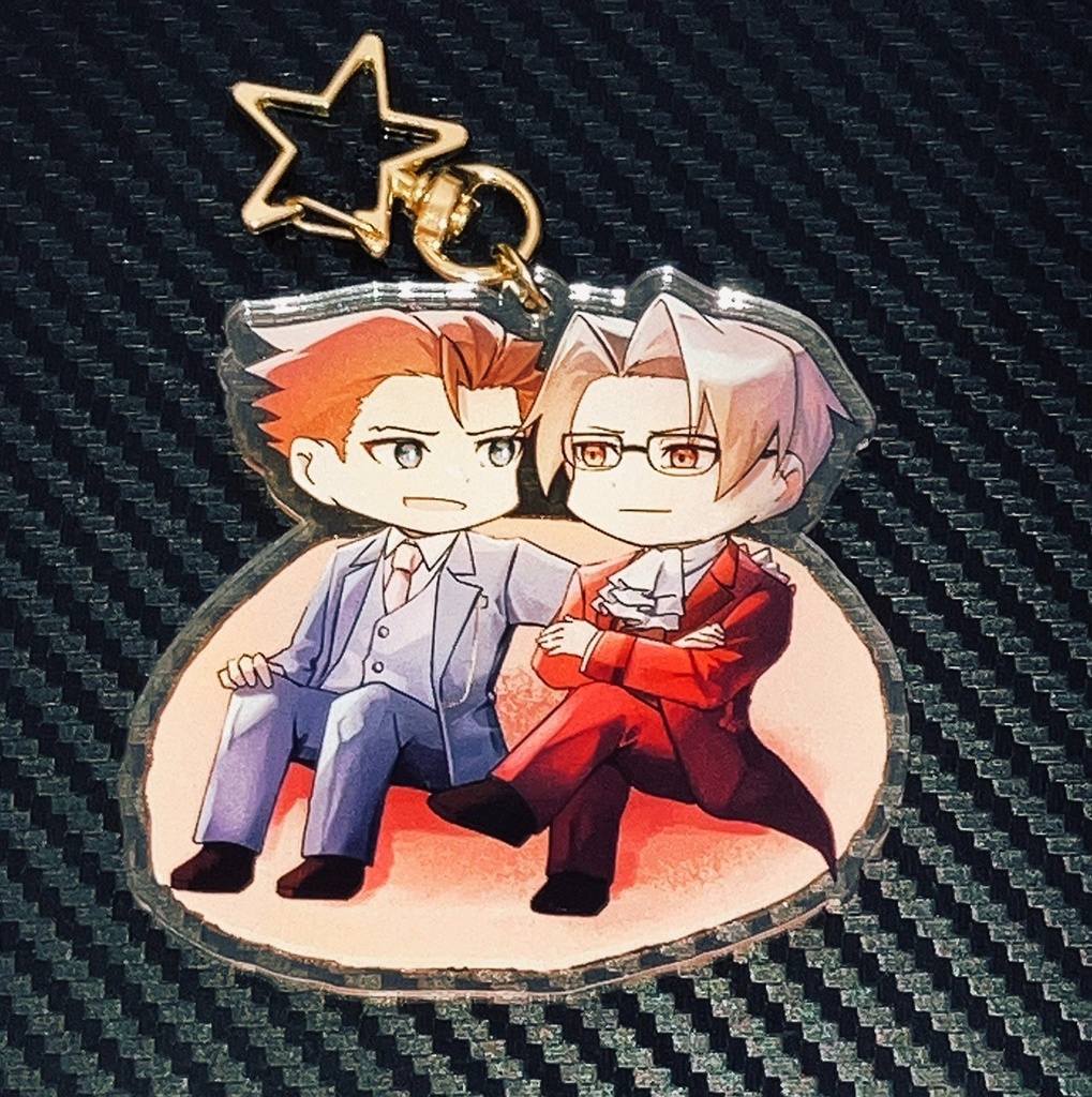 ナルミツアクリルキーホルダー