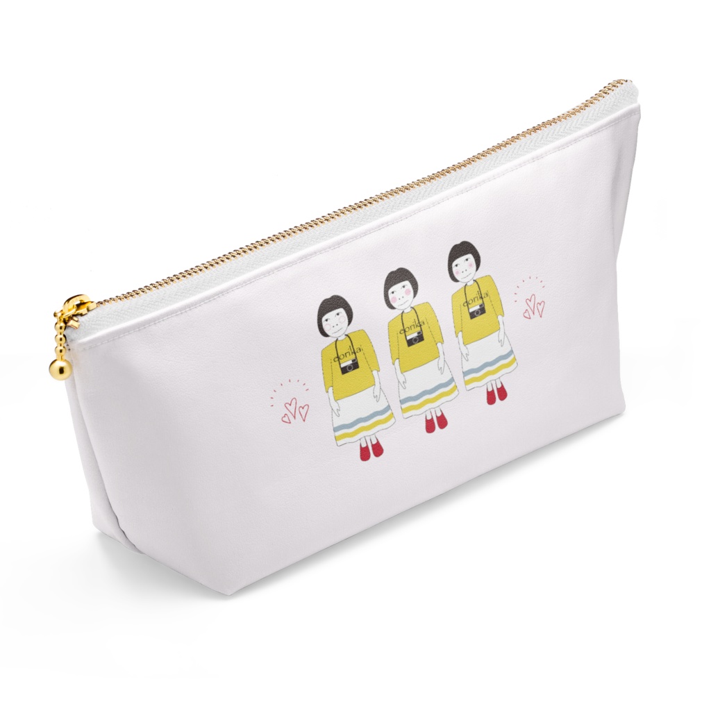 CAMERA GIRLS ポーチ 長さ21.5cm / 高さ10cm