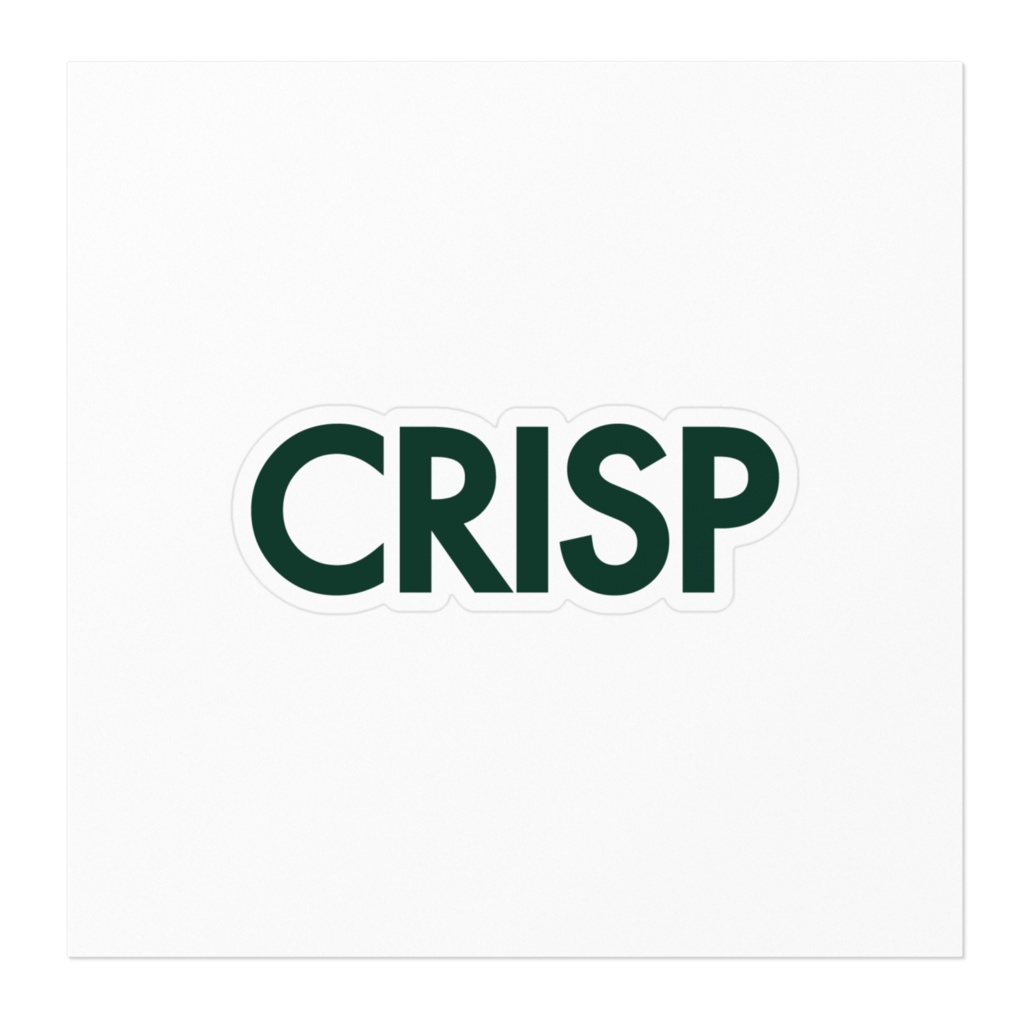 CRISPステッカー(1枚)