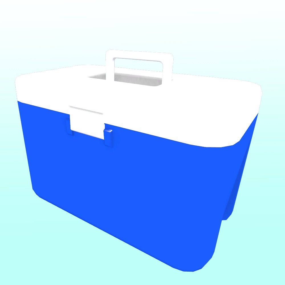 【VRCHAT想定】PON!!と出てくるクーラーボックス【ModularAvatar】