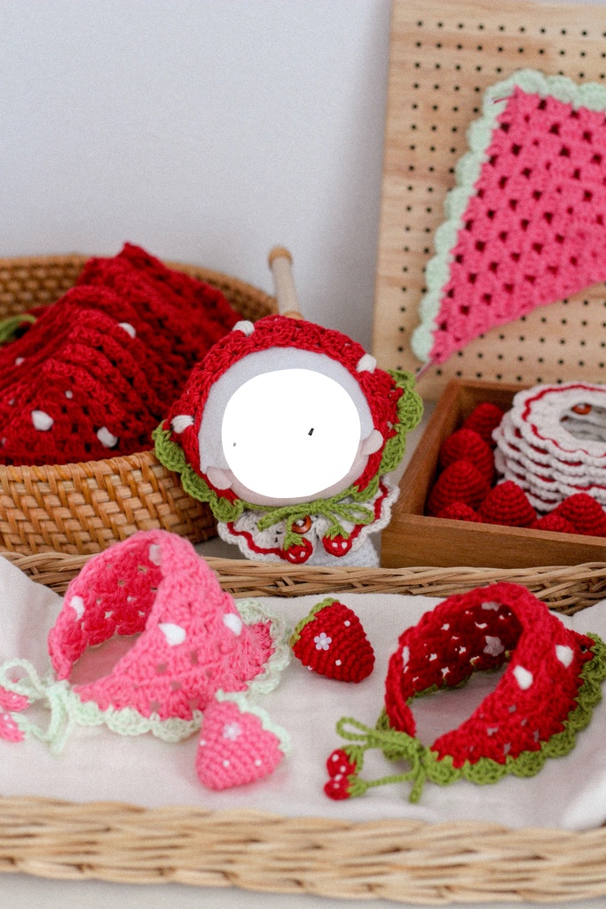 いちごのバブーシュカ・つけえりセット