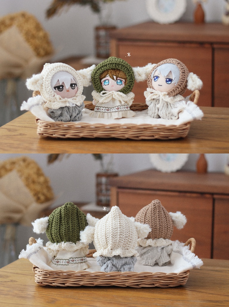 ひつじの妖精の帽子