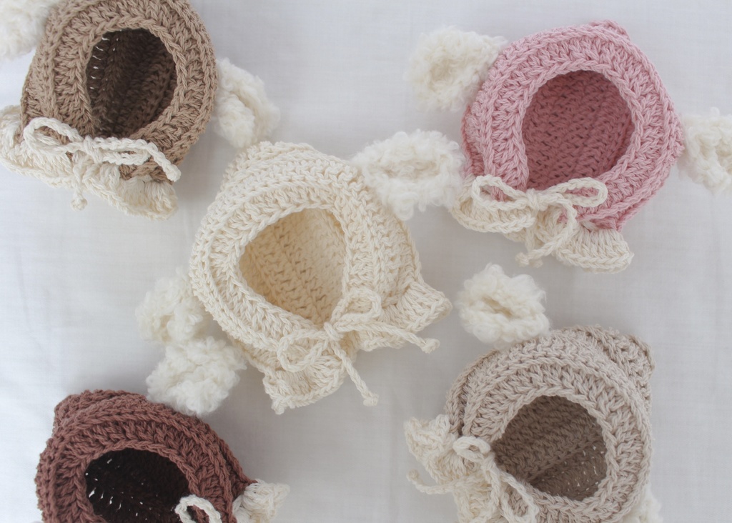 1/28 pm21:00~ ひつじの妖精の帽子 (12cmぬいぐるみ向け)