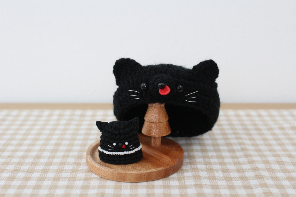 ぺろにゃん ぬいさっく＆ぼうしset