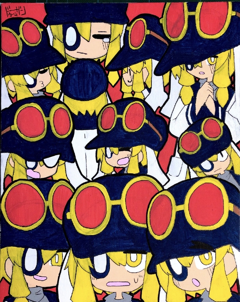 コニコちゃんキャンバス原画