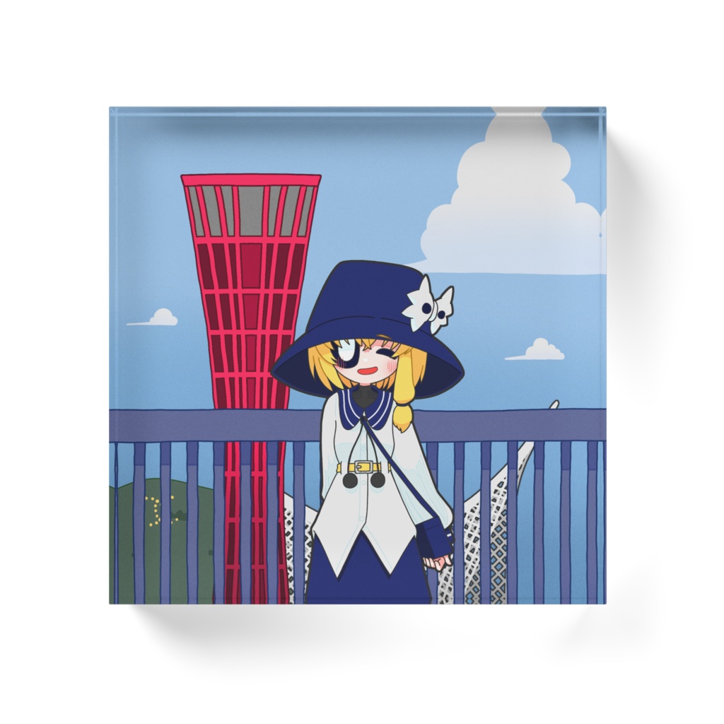 コニコちゃん2022 アクリルブロック