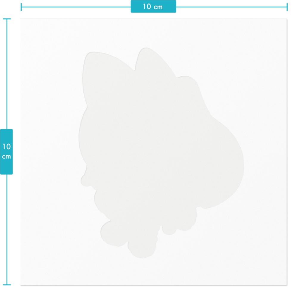 ドゥム子(4代目衣装) ホワイトステッカー