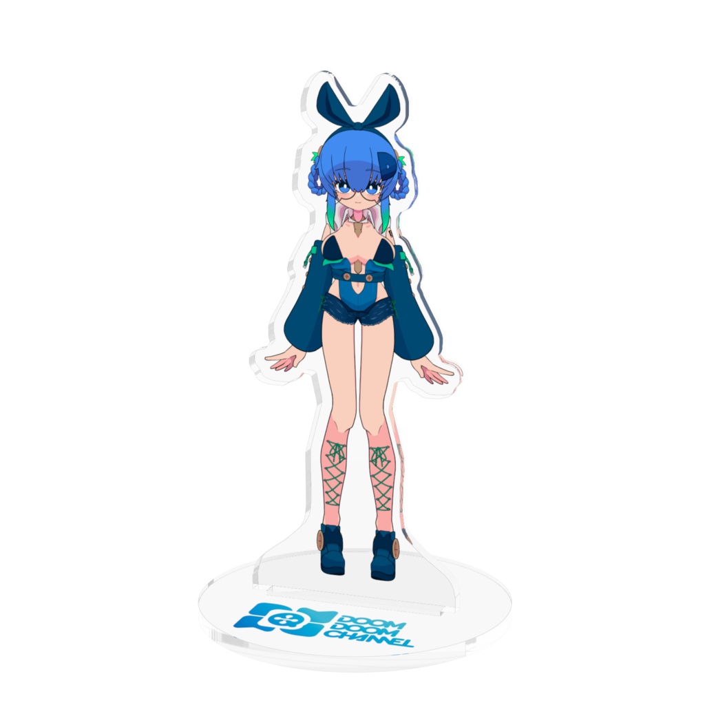 Virtual代理ちゃんドゥム子 アクリルフィギュア 通常立ち絵Ver