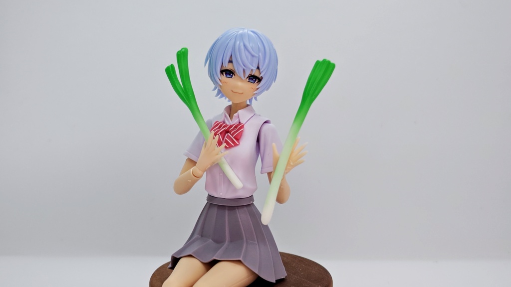 1/12ネギ　ガレージキット　未塗装、未組み立て