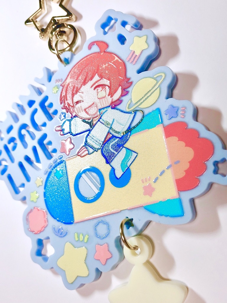 『シャイニースペースライブ』 アクリルキーホルダー