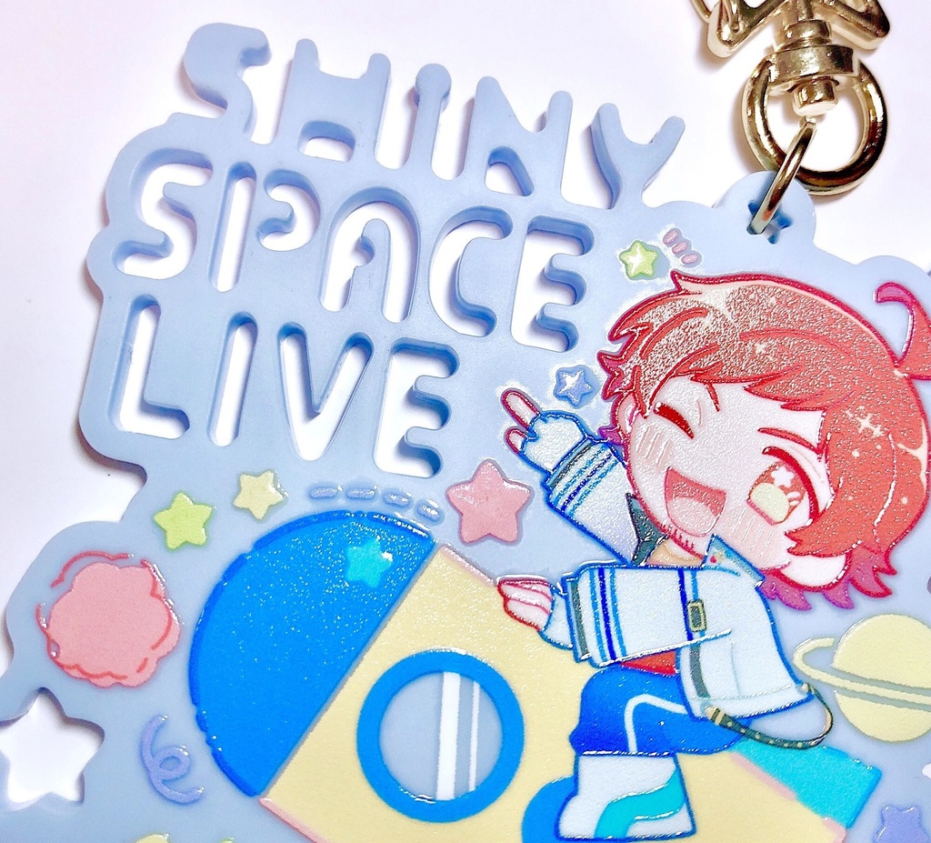 『シャイニースペースライブ』 アクリルキーホルダー