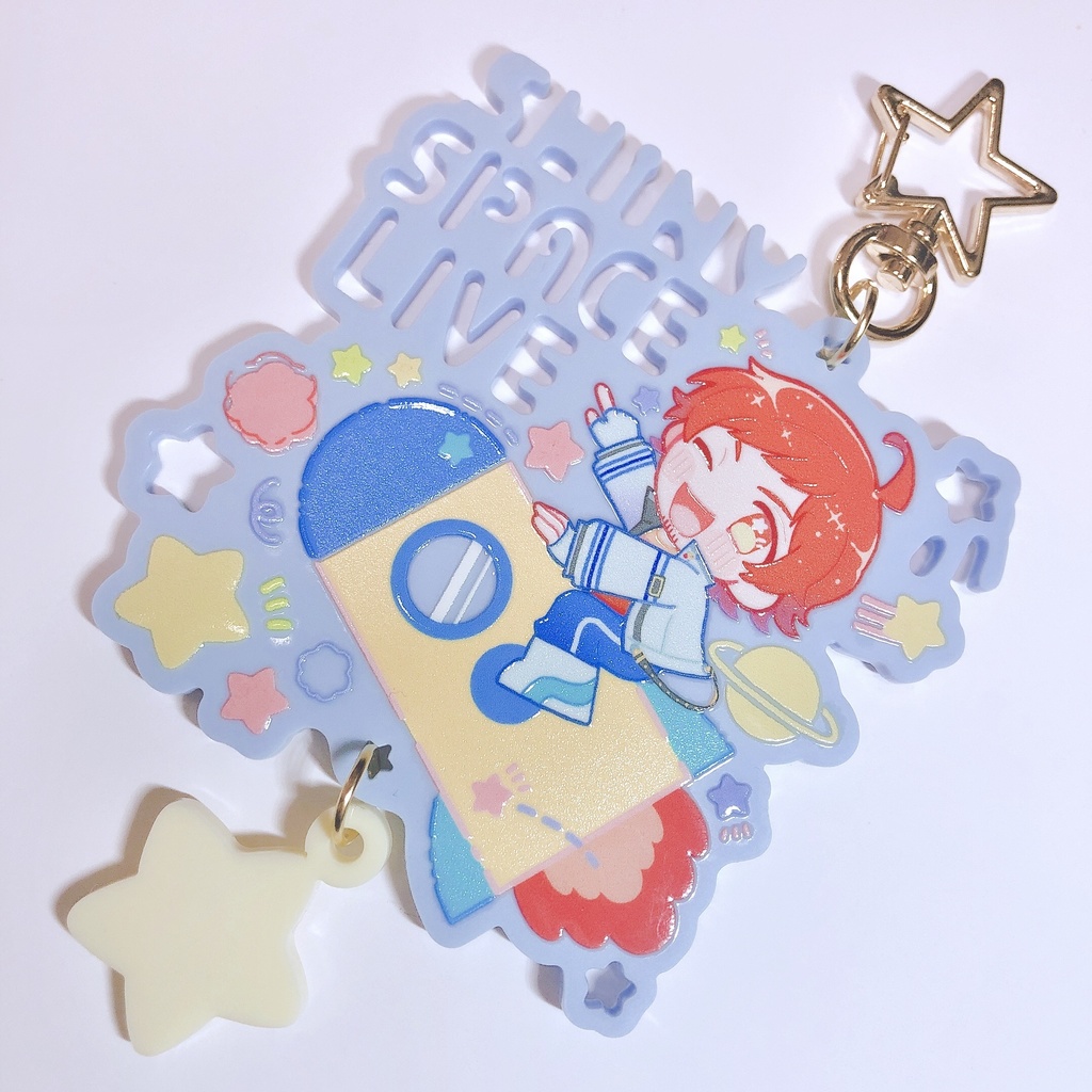 『シャイニースペースライブ』 アクリルキーホルダー