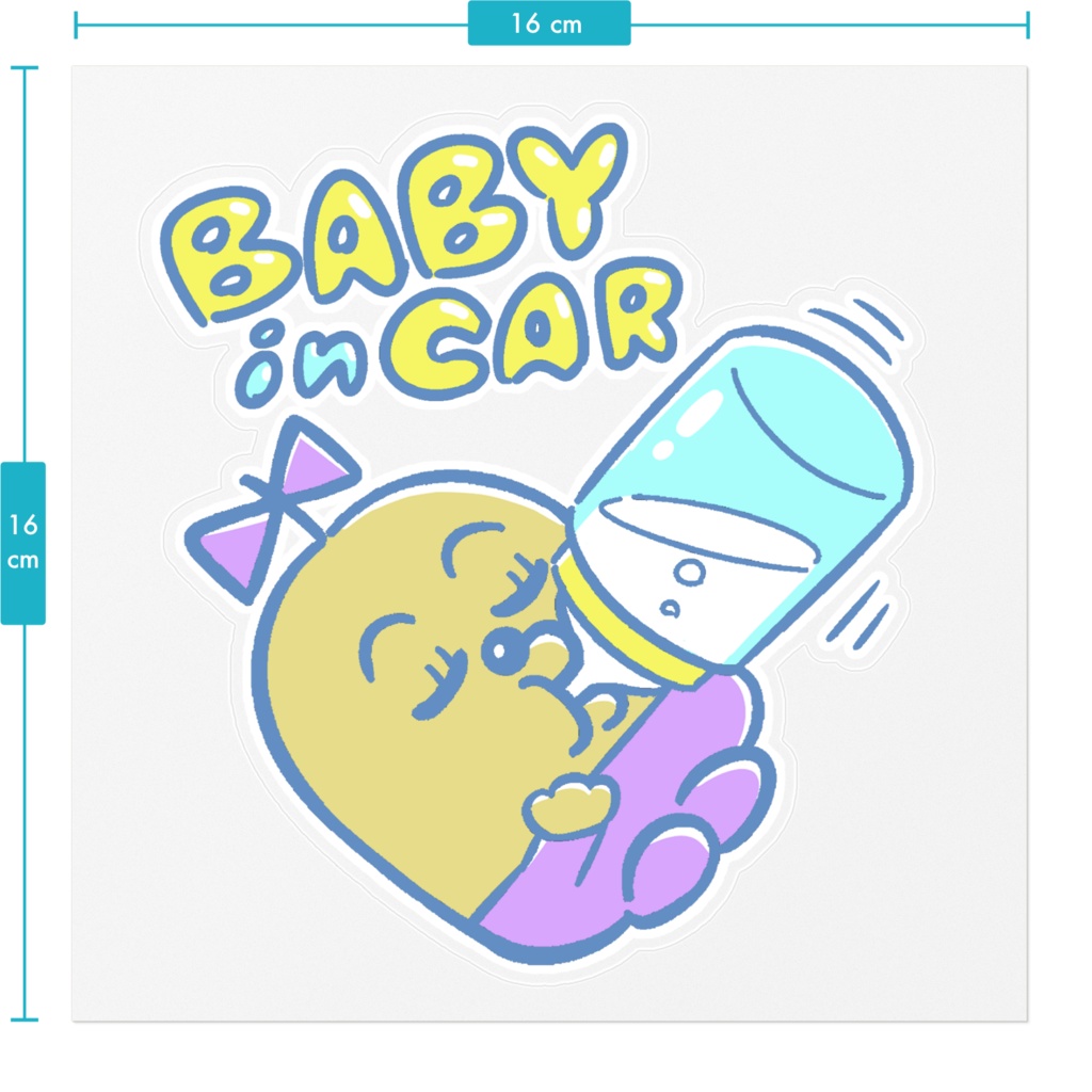 BABYINCARステッカー