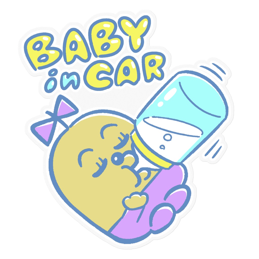 BABYINCARステッカー