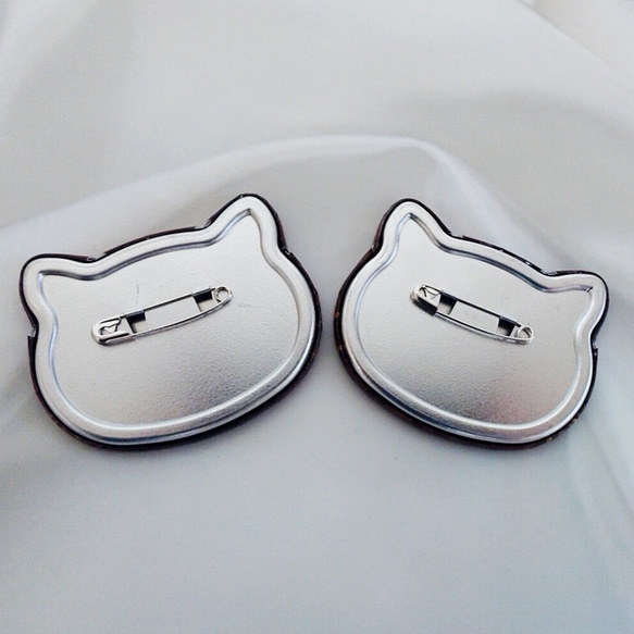 ねこちゃんスチパン缶バッジ