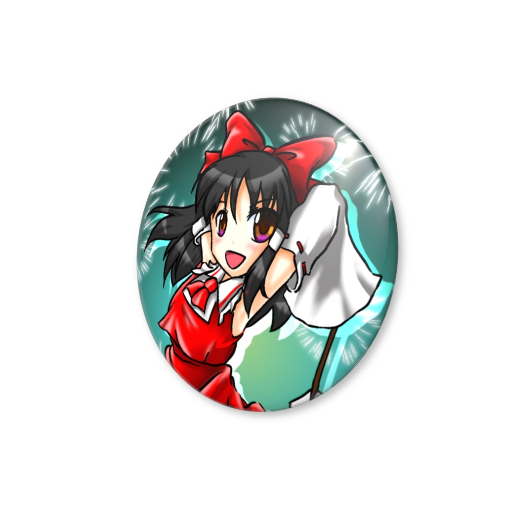 霊夢・魔理沙〈紅魔郷〉缶バッジバリュー