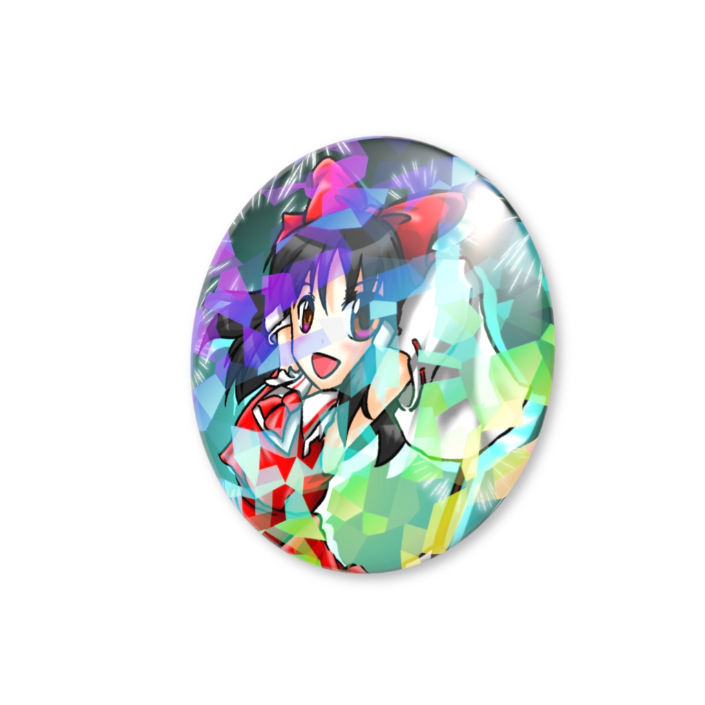 霊夢・魔理沙〈紅魔郷〉ホログラム缶バッジ