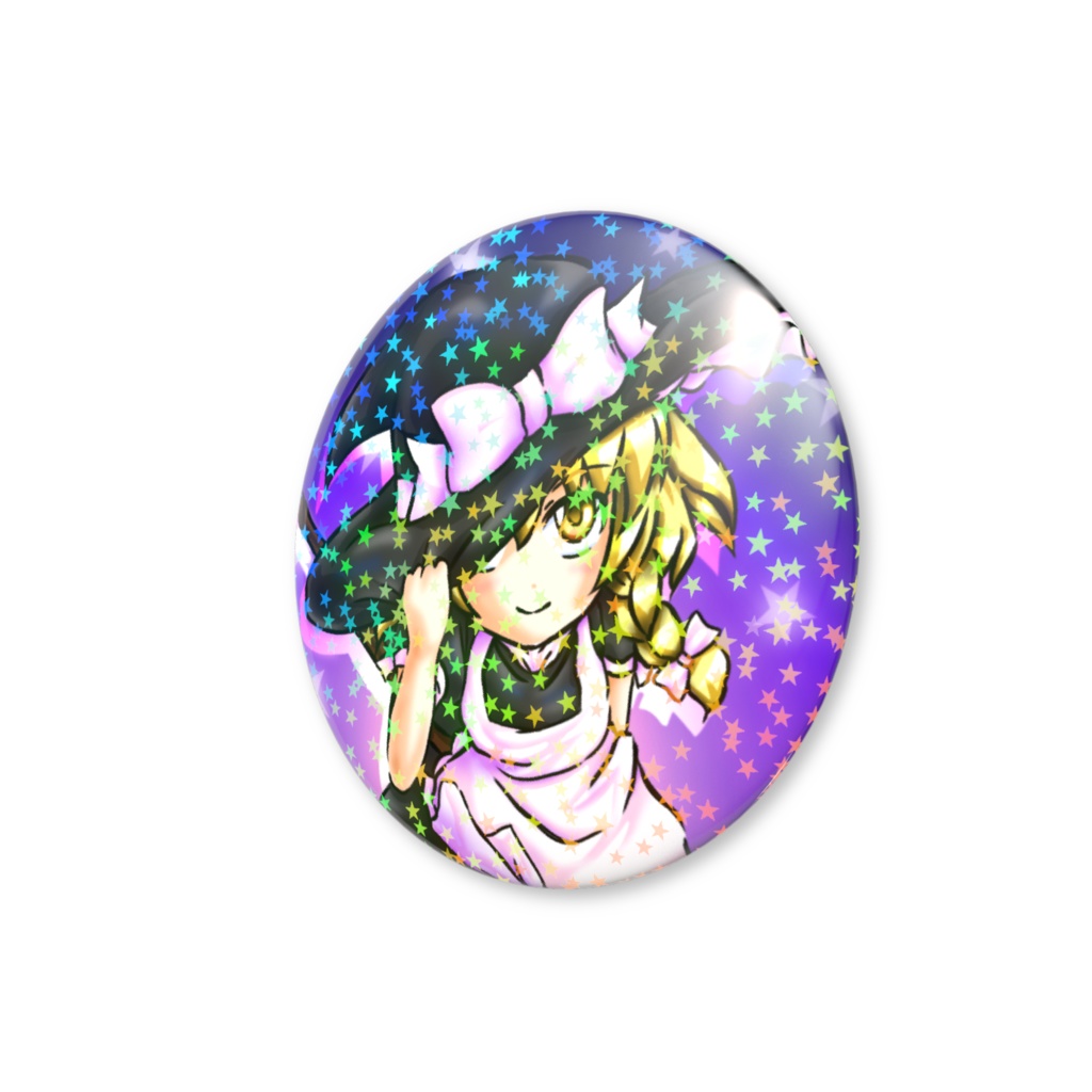 霊夢・魔理沙〈紅魔郷〉ホログラム缶バッジ