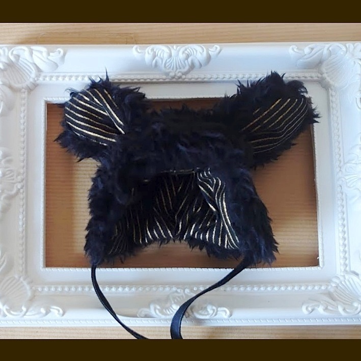 けもの耳フード　 長耳　うさ耳