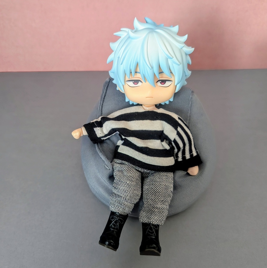 切り替えボーダートップス